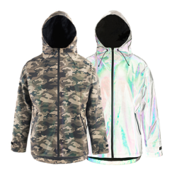 PAIKKA HUMAN VISIBILITY REGNFRAKKE, CAMO, Herre