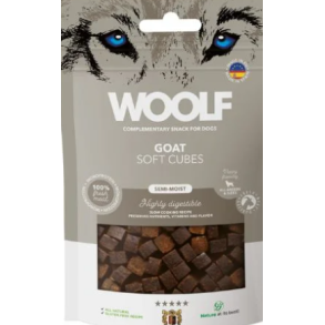 WOOLF SEMI-MOIST SOFT CUBES GED, 100G
