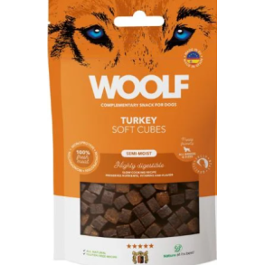WOOLF SEMI-MOIST SOFT CUBES KALKUN 100G